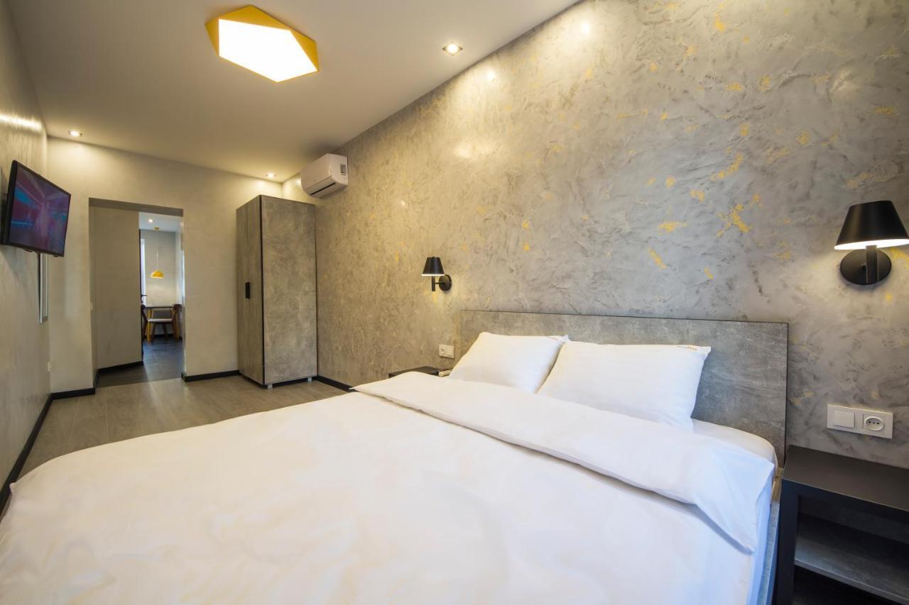 Apartments Near Parus Business Centre كييف المظهر الخارجي الصورة