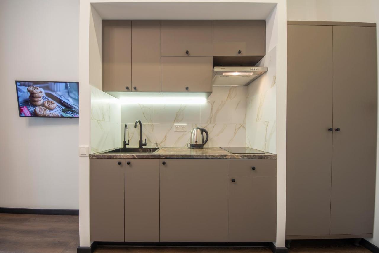 Apartments Near Parus Business Centre كييف المظهر الخارجي الصورة