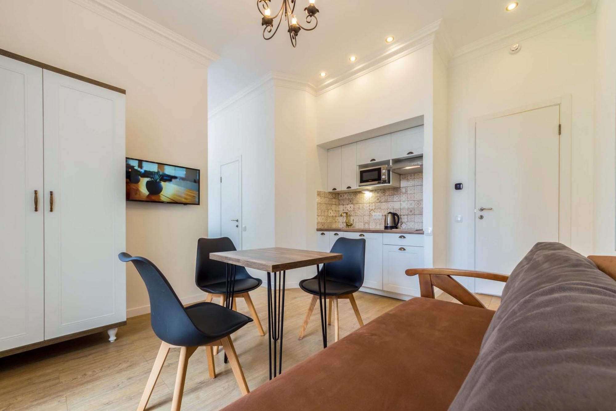 Apartments Near Parus Business Centre كييف المظهر الخارجي الصورة