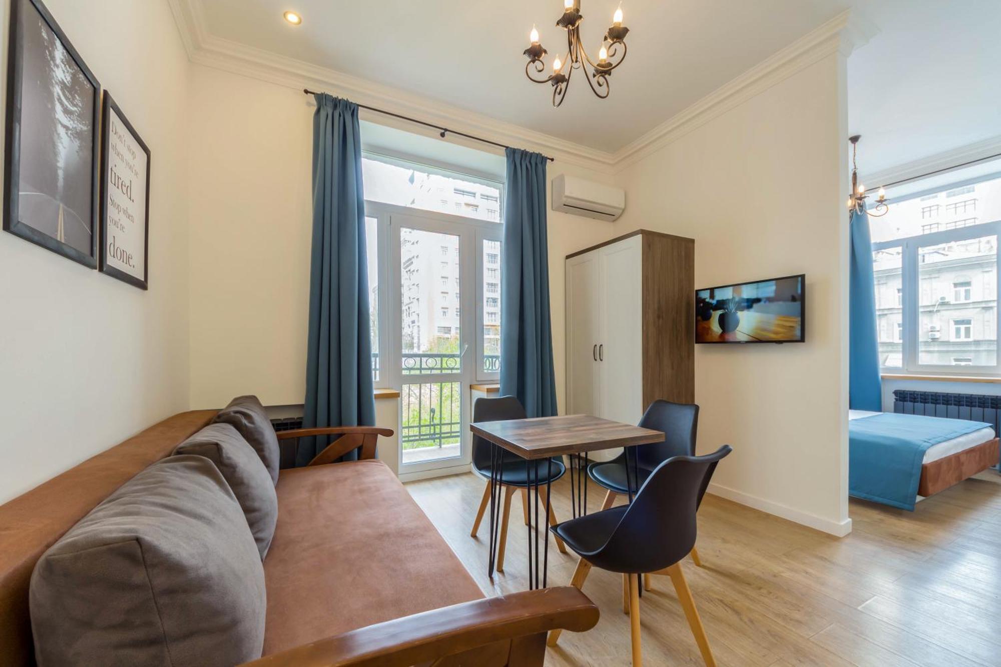 Apartments Near Parus Business Centre كييف المظهر الخارجي الصورة