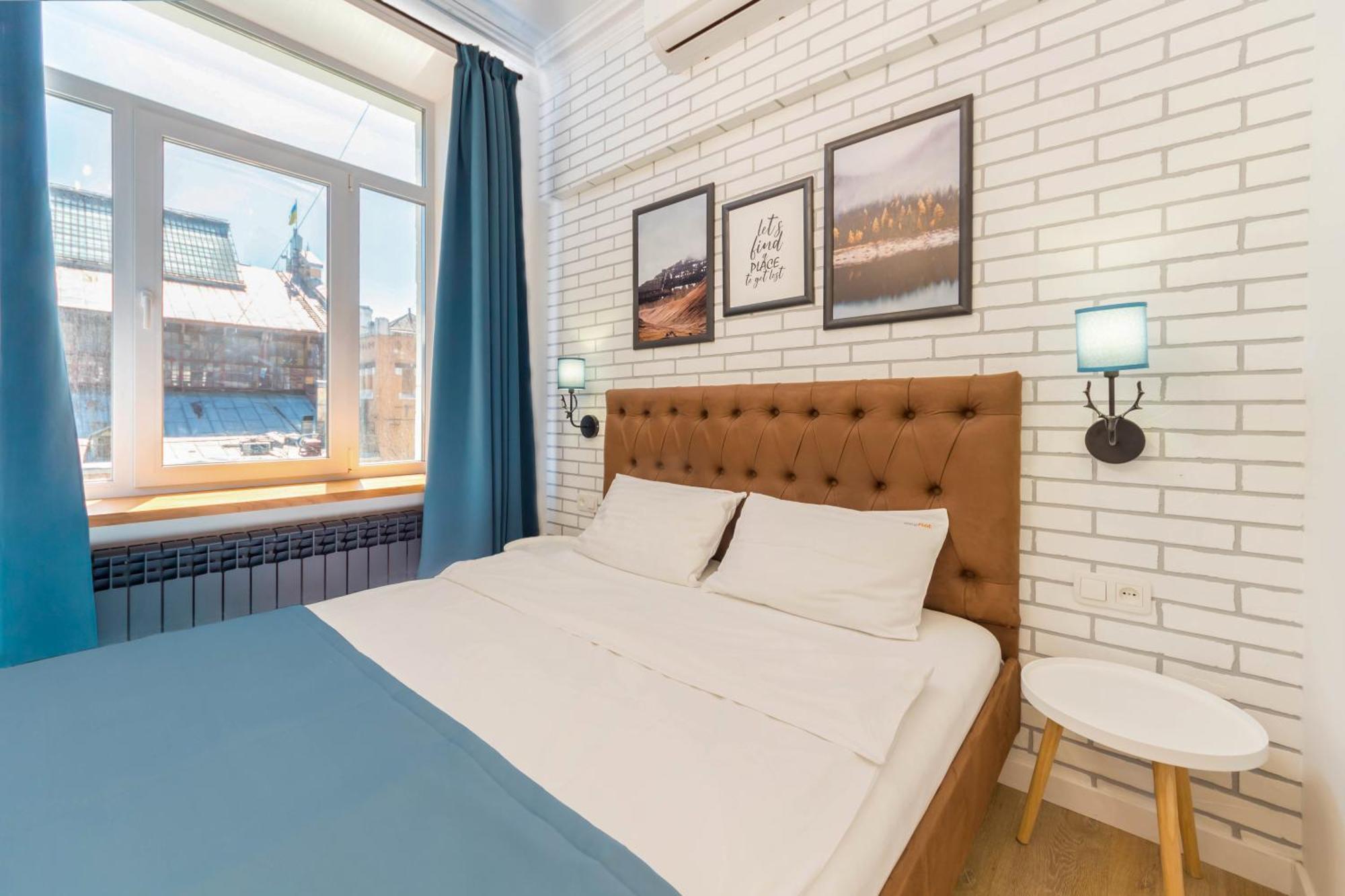 Apartments Near Parus Business Centre كييف المظهر الخارجي الصورة