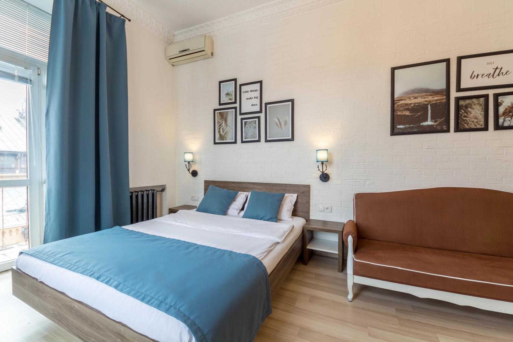 Apartments Near Parus Business Centre كييف المظهر الخارجي الصورة