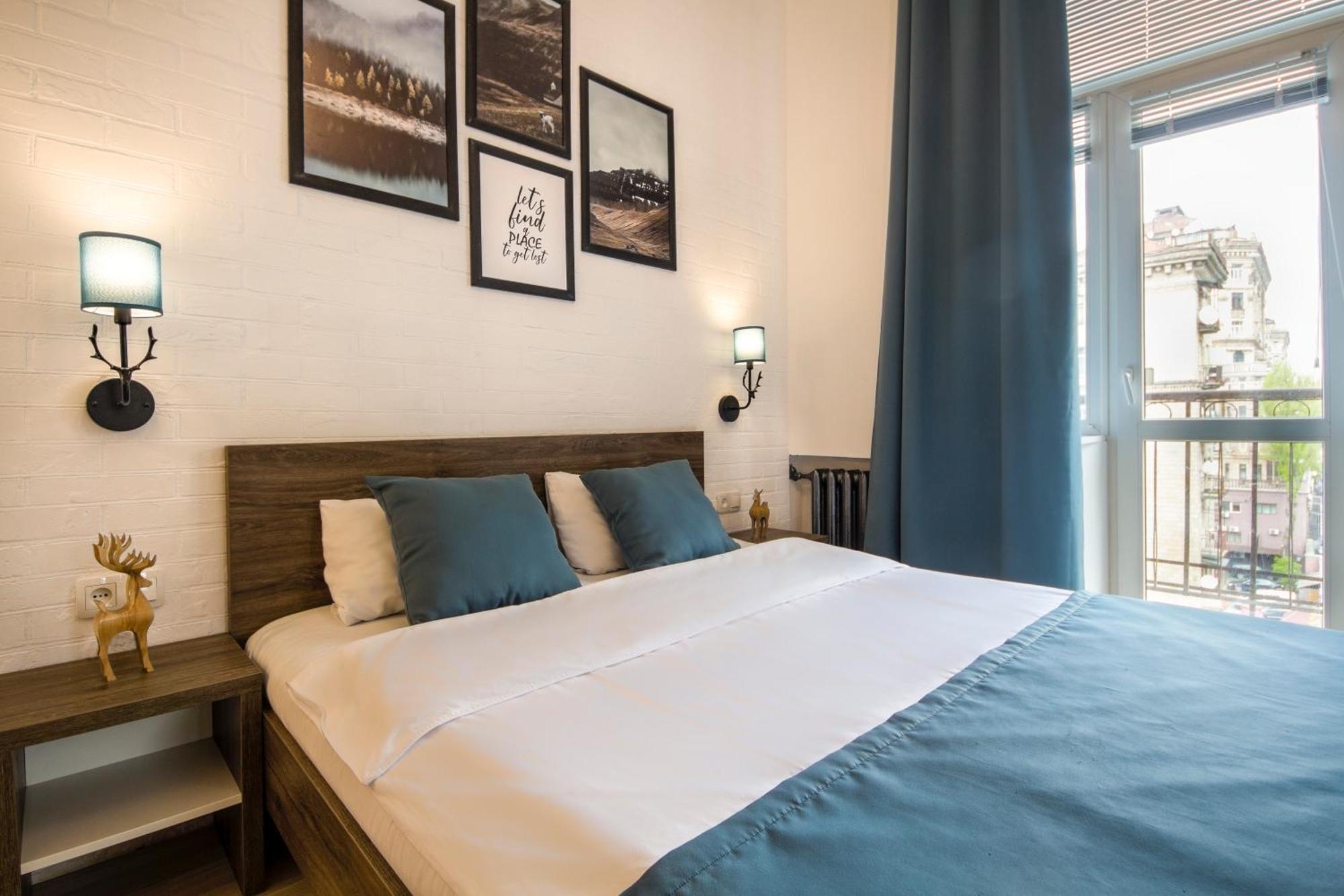 Apartments Near Parus Business Centre كييف المظهر الخارجي الصورة