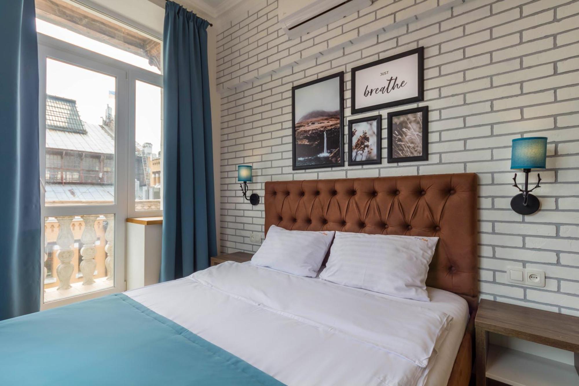 Apartments Near Parus Business Centre كييف المظهر الخارجي الصورة